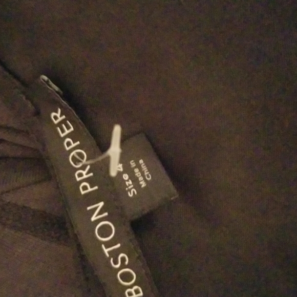 Boston Proper Size 4 Black Day to Day Dress - Picture 5 of 6